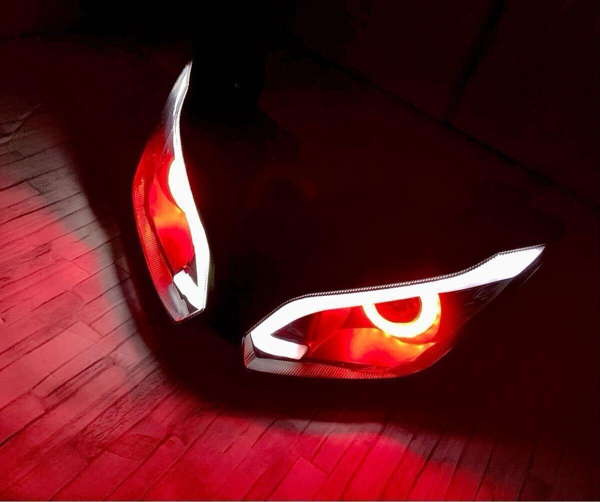 みつさん用 お買い得！！☆ノーブランド品☆NINJA250 EX250L、ZX-6R用 カスタムLED