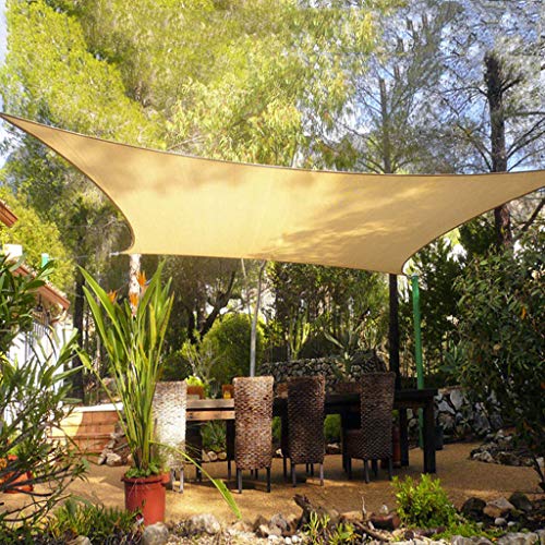 Auvent voile d'ombrage anti-UV pour terrasse et jardin