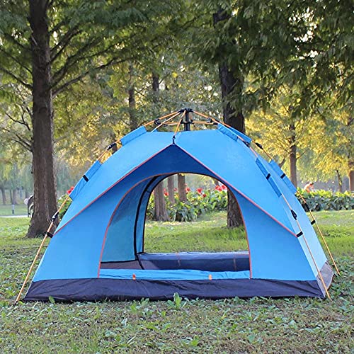 Tente automatique double couche pour camping et plage | Confort 4 saisons