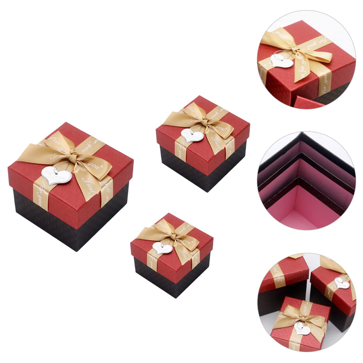 LALAFINA Geschenktaschen für Süßigkeiten Verpackungsboxen für Bonbons Aufbewahrungsbeutel und Geschenkbehälter für Weihnachtsgeschenke