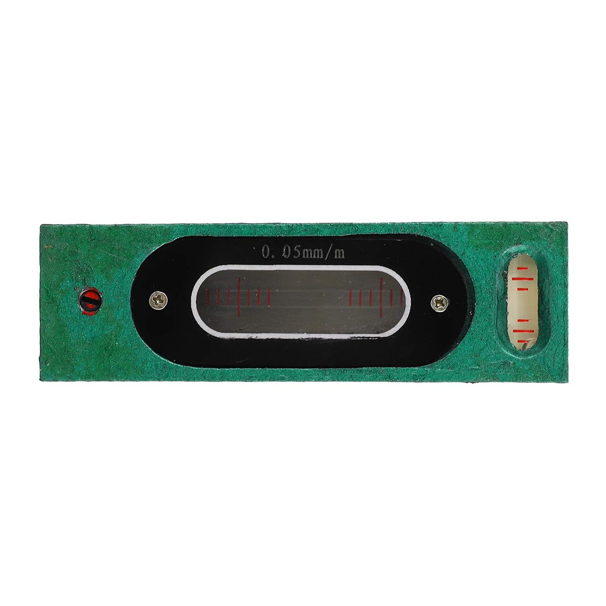 KingLan Precisión De Nivelador De Espíritu De Precisión De 100 Mm Nivelador De Herramienta De Nivel De Barra De Graduación De 0.02/0.05 Mm - # 02