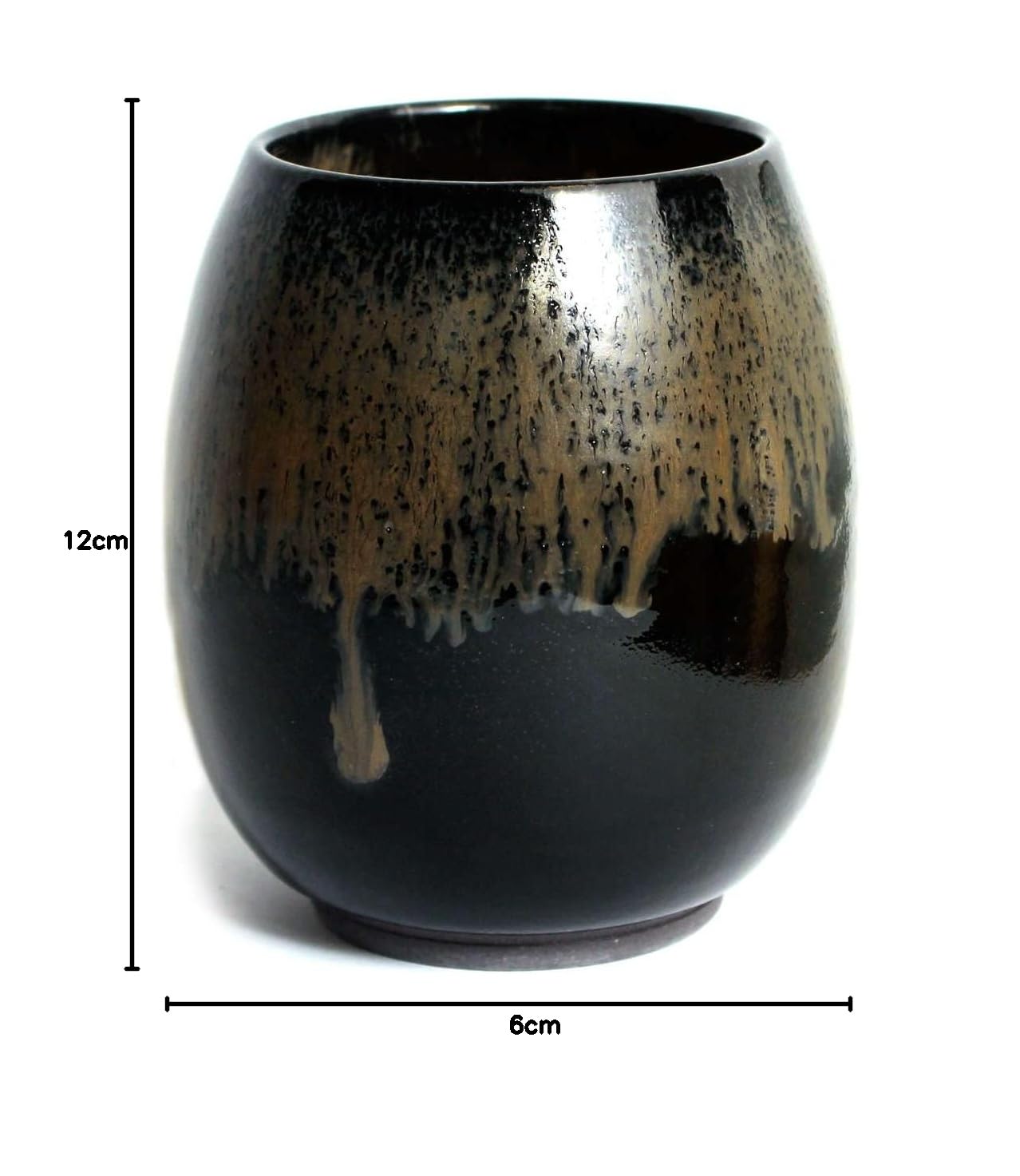 La Fuente Ceramiczna tarcza obrotowa Matero stare złoto