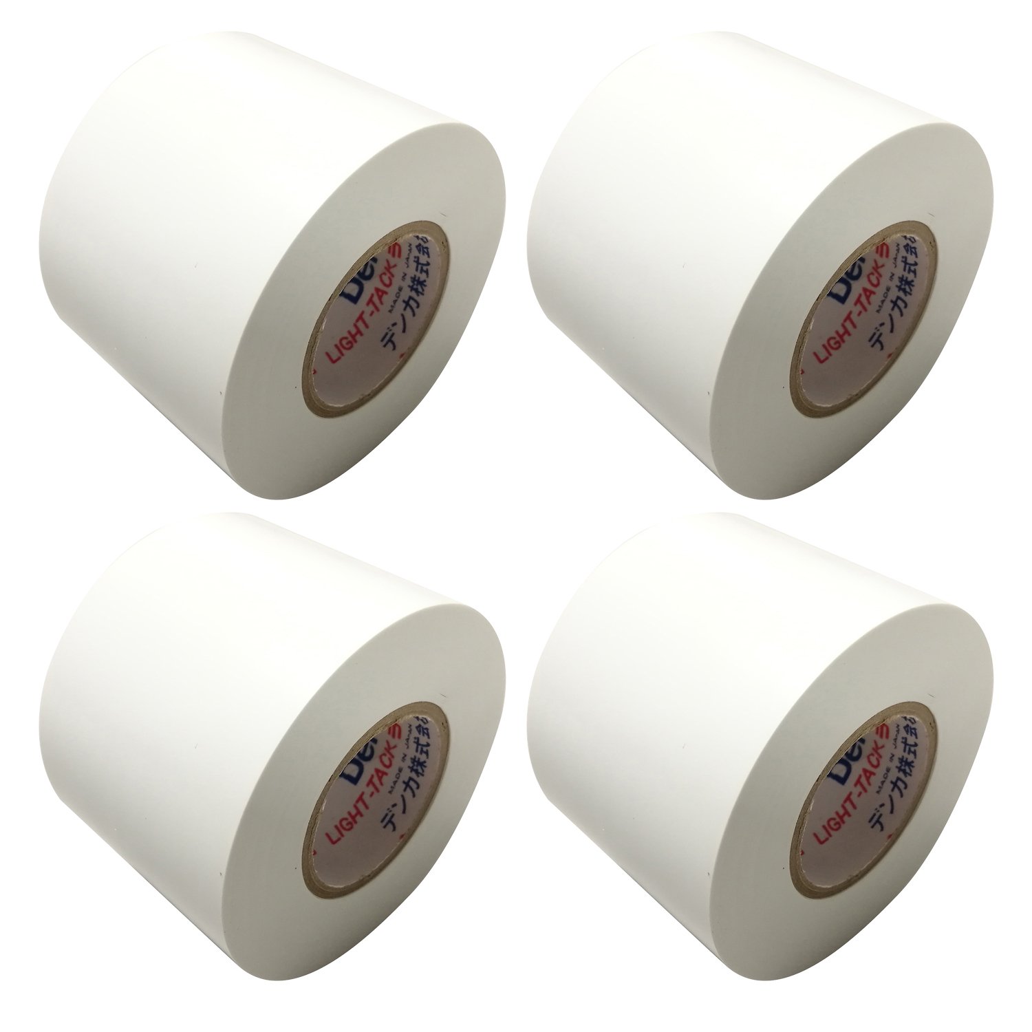 Amazon | デンカ #202 ライトタック 白 0.15mmX50mmX18M 4巻入り