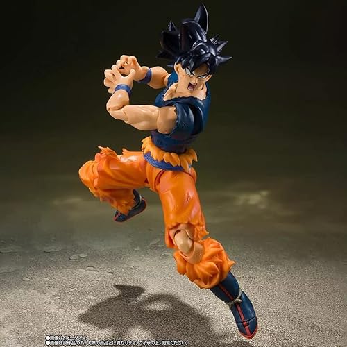 Original Bandai Dragon Balls Action Figure Shffiguarts (Son Goku Ultra Instinct Sign) #TOP4