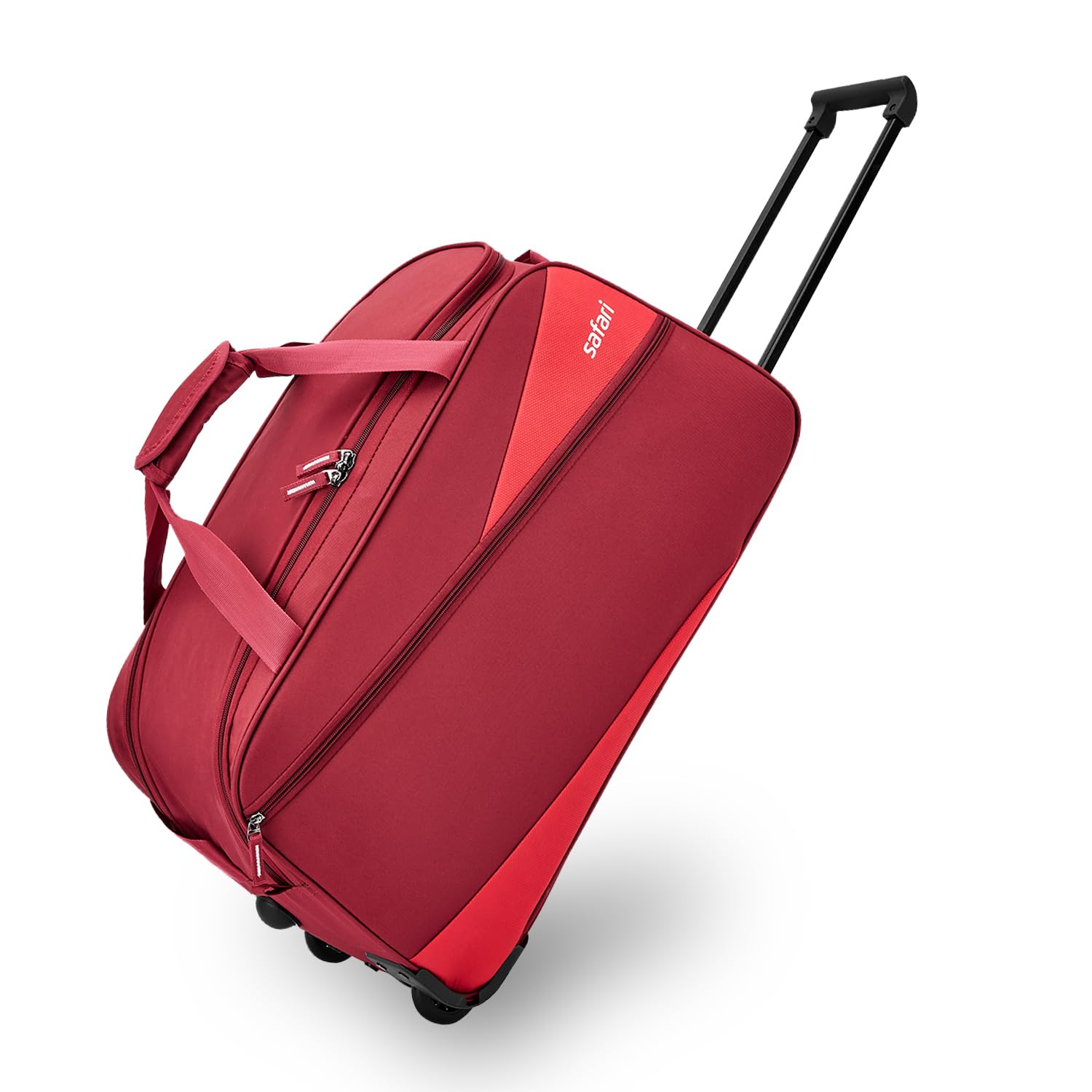 Buzz Trolley 3 Years Warranty Duffle Bag (63 Cm, Red)-image-10