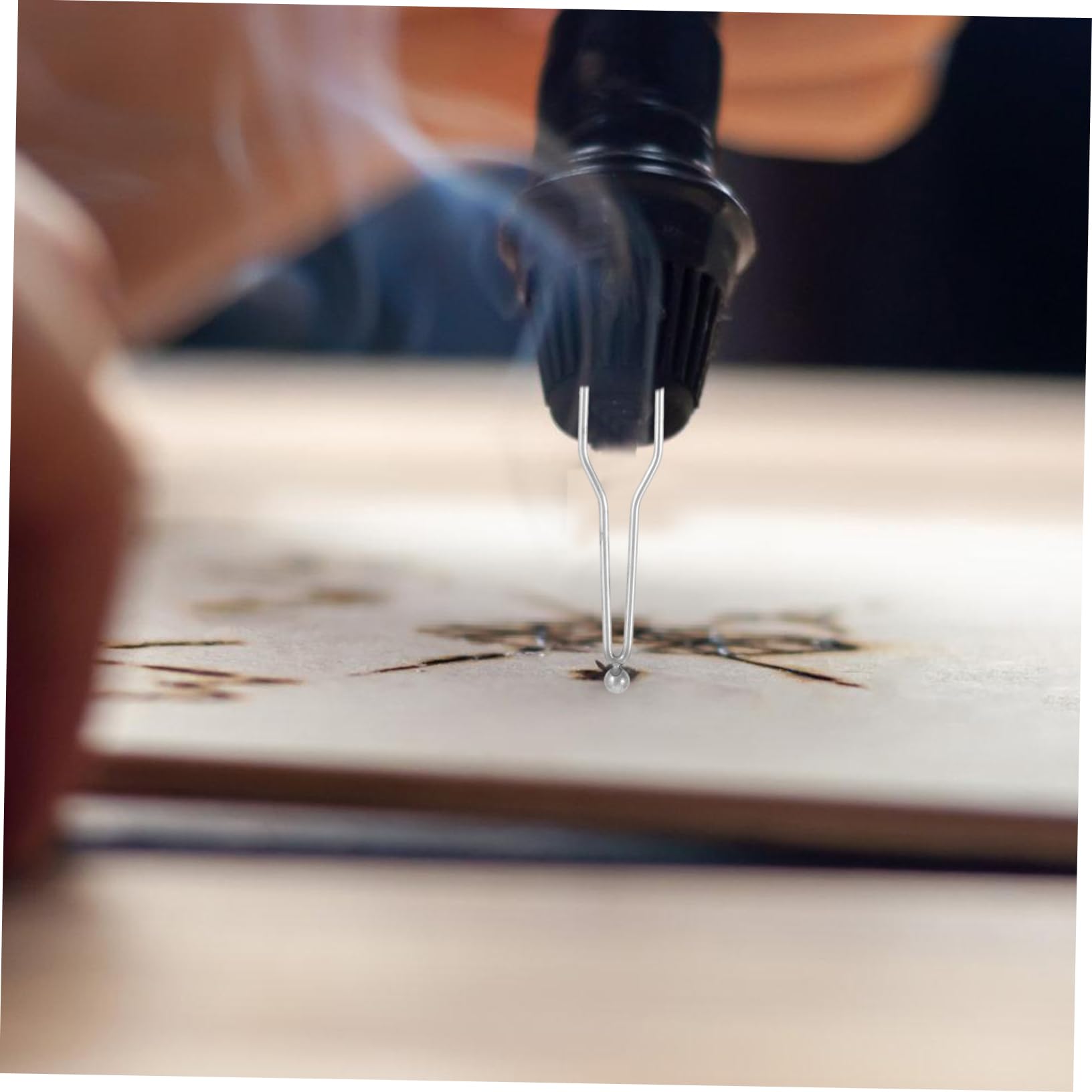 HOLIDYOYO Pyrography Wire Tips 8pcs Wood Burning Pen Tips Easy to Use Non-slip Design for Drawing Burning