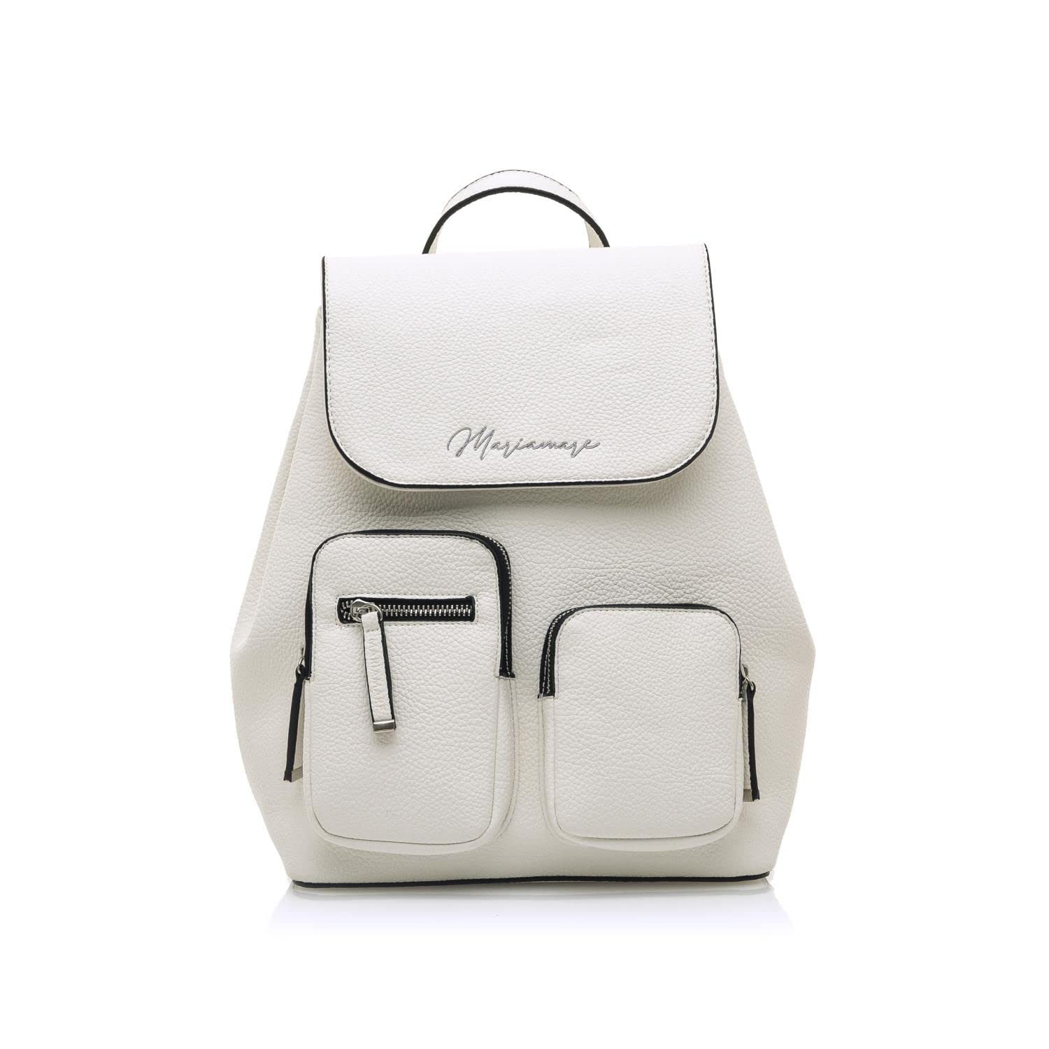 Mariamare Womens Mochila Pecky C53088 Blendy Blanco Backpack