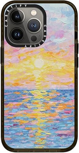 Miniatura 9 de Funda Impact de CASETiFY para iPhone 13 Pro - Frosted Sunset - Negro Claro