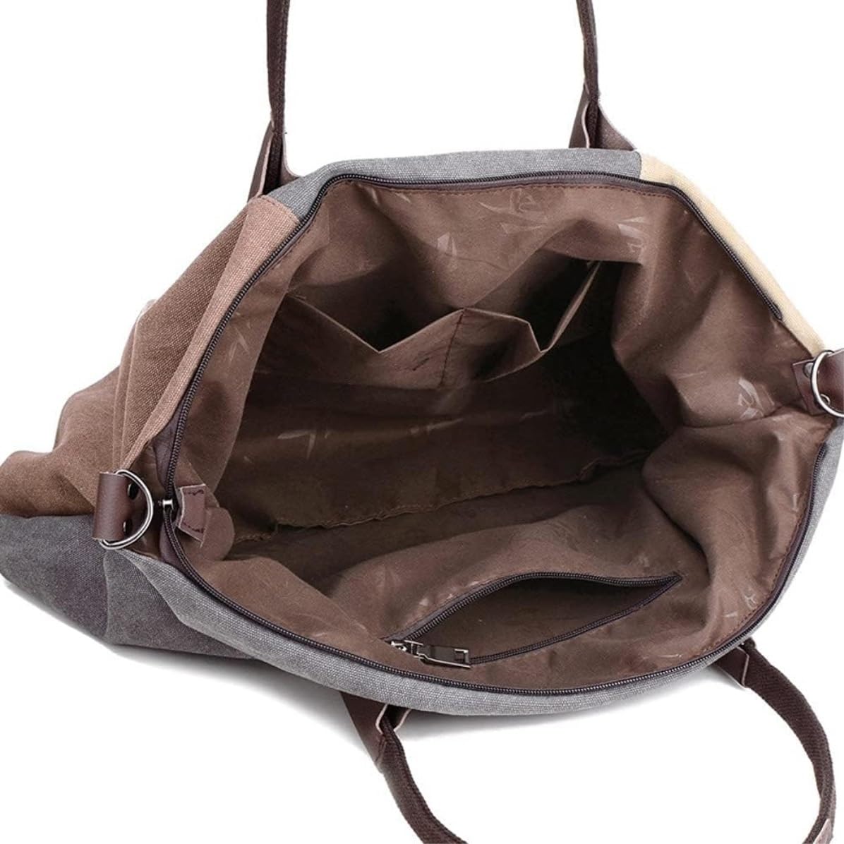 Carteras para Mujer Bolso De Mujer Con Estampado De Lona De Tendencia Europea, Bolso De Viaje De Ocio De Gran Capacidad Bolso de mano de mujer