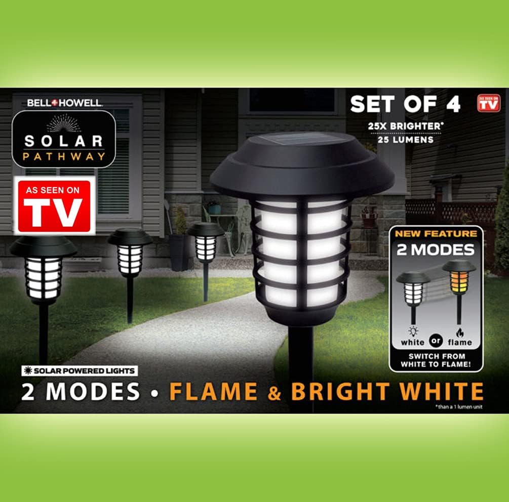 Bell and howell solar pathway lights Clearance