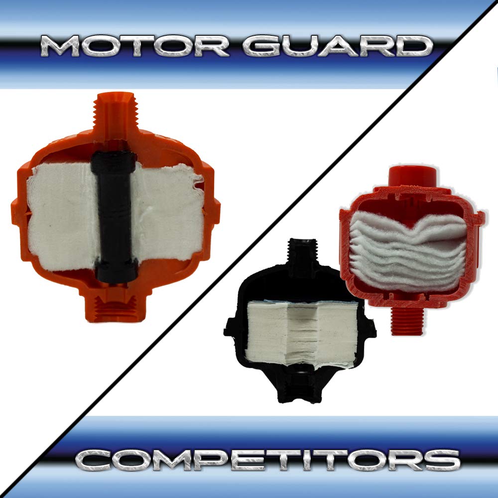 Motor protector D-12 – 1 CJ desechables filtro de pistola, 25-jar