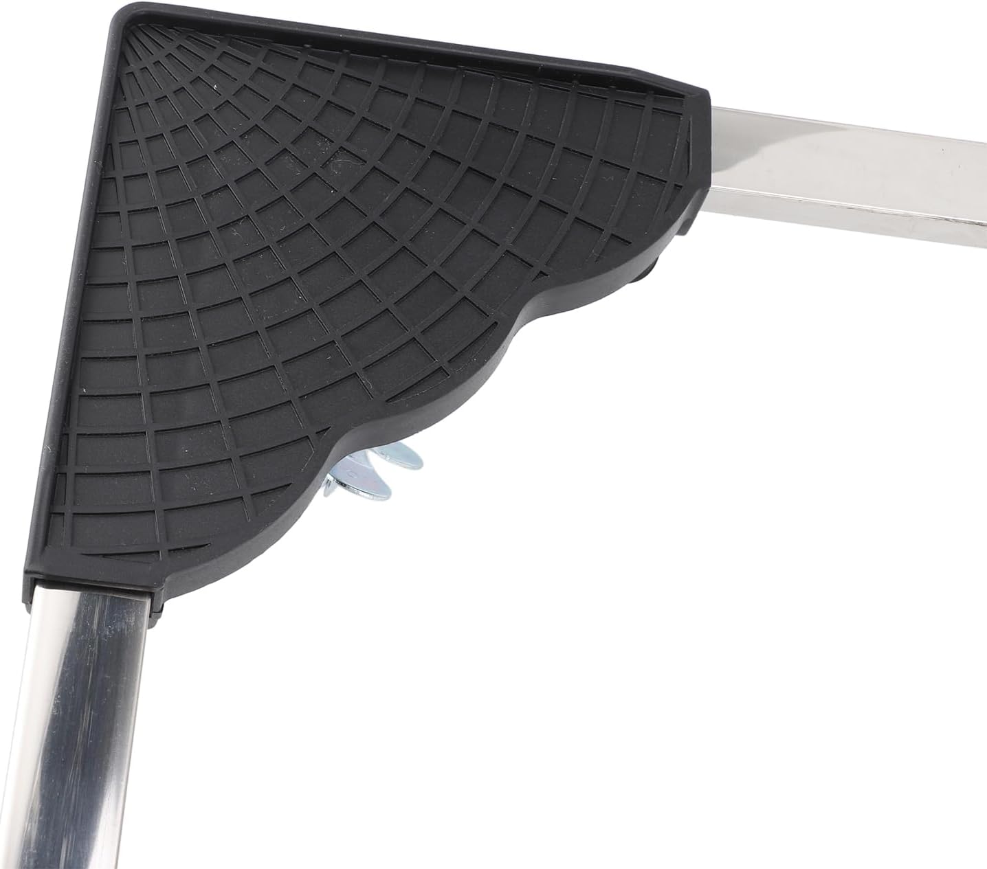 Universal PC Stand Computer Tower Stand with Caster Wheels, Mobile CPU Stand Rolling Cart, Adjustable Width and Length for Most Desktop Towers, Sturdy Stainless Steel Frame