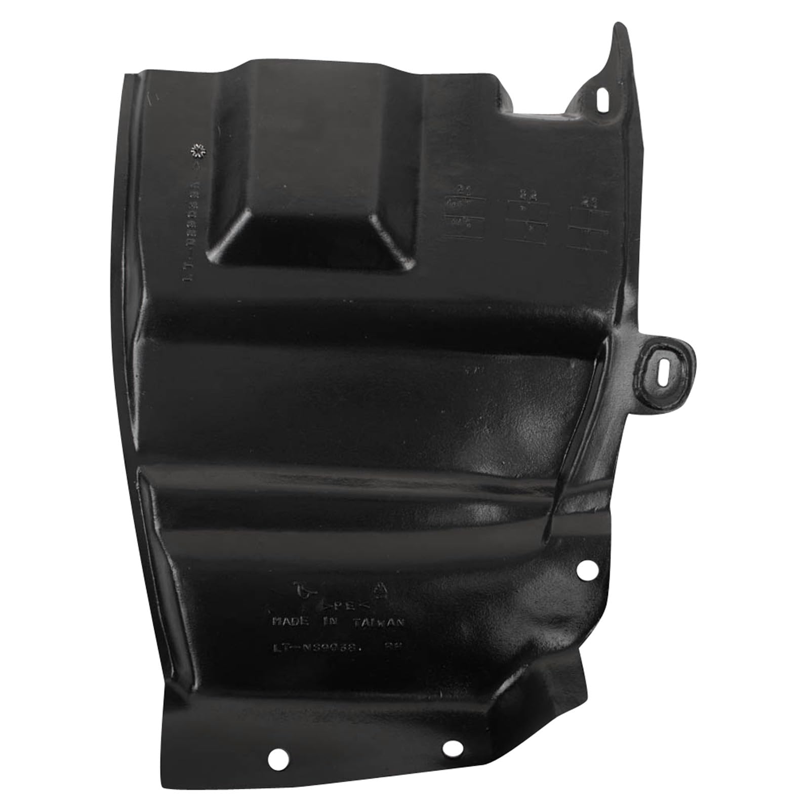 TRQ Front Passenger Side Engine Splash Shield Compatible with 2009-2014 Nissan Maxima NI1251141