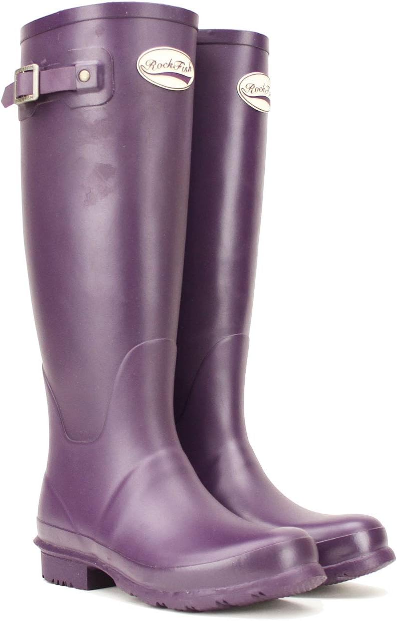 Rockfish Original Tall Neoprene Matt Purple Grape UK7