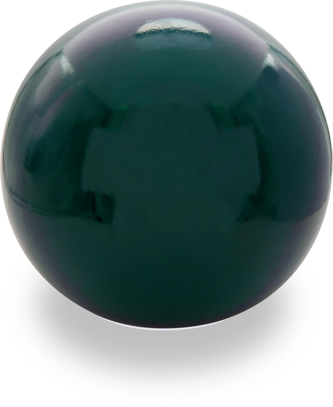Ceramic Ball 20 cm Garden Ball Decorative Ball Garden Figure Decoration Made of Frost-Resistant, Weather-Resistant, Robust Stoneware Ceramic Outdoor (Dark Green)