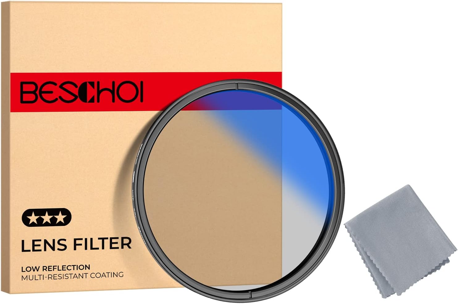 Beschoi 67mm Polarizer Filter 30 Layer MultiResistant