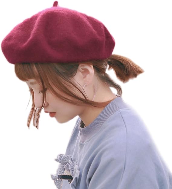 今日の超目玉 ベレー帽子 可愛いふしぎイラストベレー レディースグレー 1点物ハンドメイド ハンチング ベレー帽 Www Smithsfalls Ca