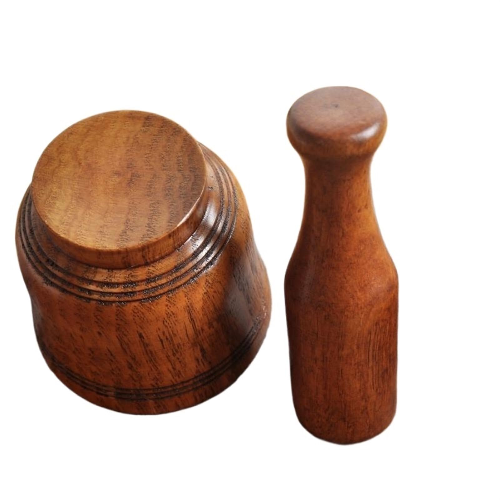 Młynek i tłuczek, Zestaw tłuczków do moździerza z żywicy Drewniany kuchenny młynek do czosnku 1/2 szt(Style a 2pcs)