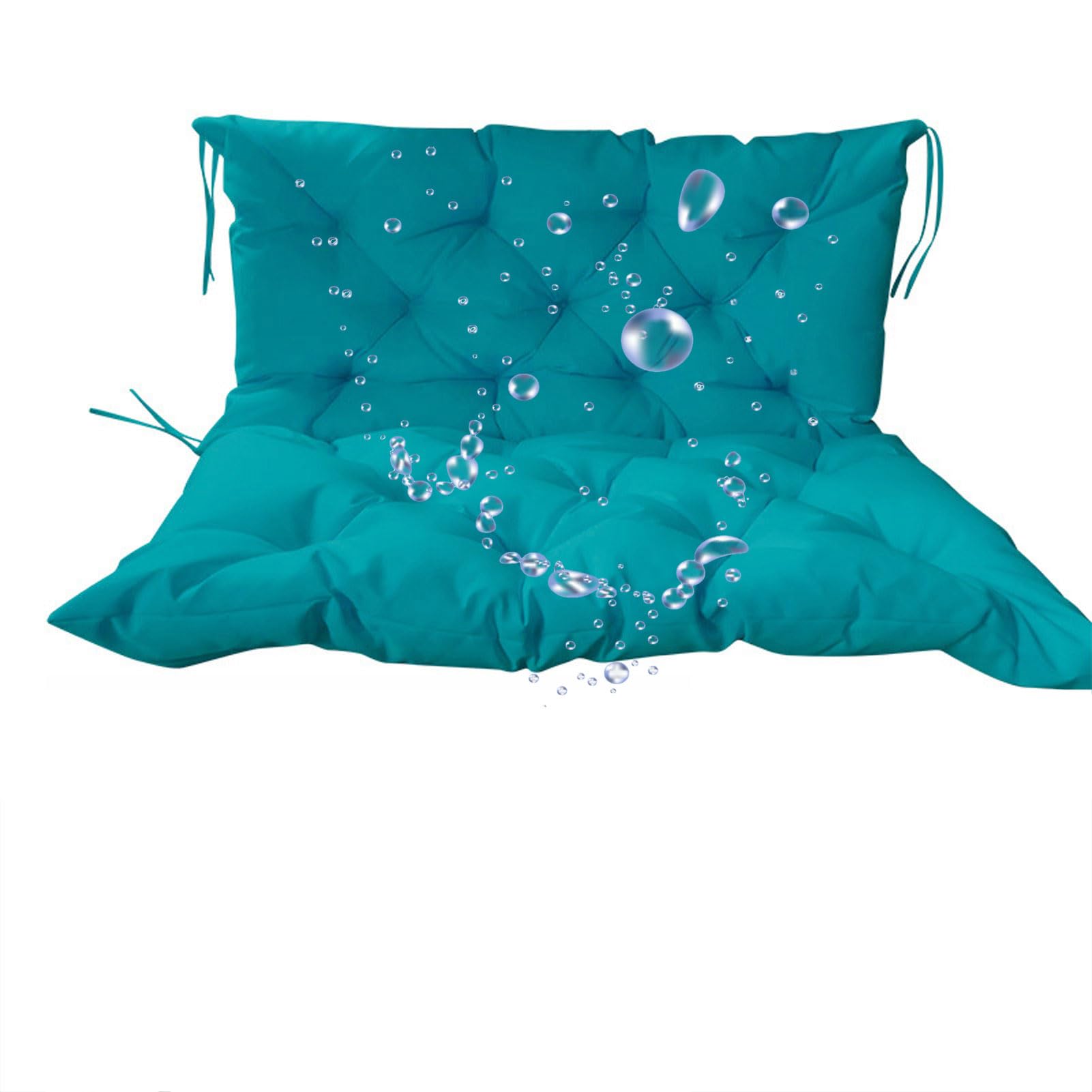 Coussin de jardin imperméable matelas grand banc balancelle 150 x 100 cm