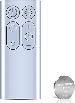RETROSUN Replacement Remote Control for Dyson TP00 TP01 AM11 Pure Cool Air Purifier Tower Fan - with Battery Only for Part NO.965824-06 965824-07