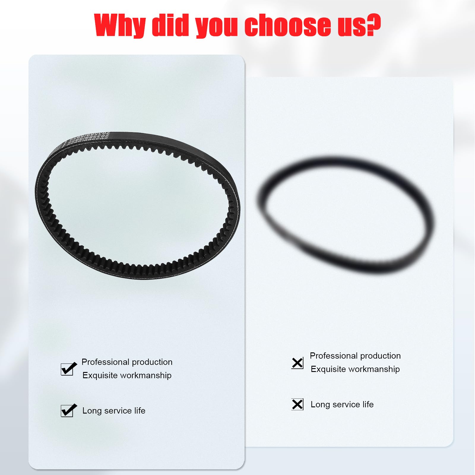 べん Amazon.com: YOFMOO 203589 Drive Belt Compatible with Manco