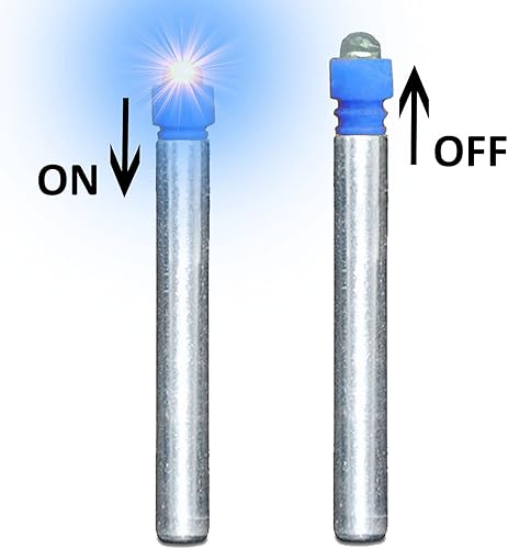 Miniatura 3 de 6.2GT - Batería de repuesto de luz LED de alta capacidad para señuelos de pesca, bobbers, flechas, flotadores de pesca, luces de poste,