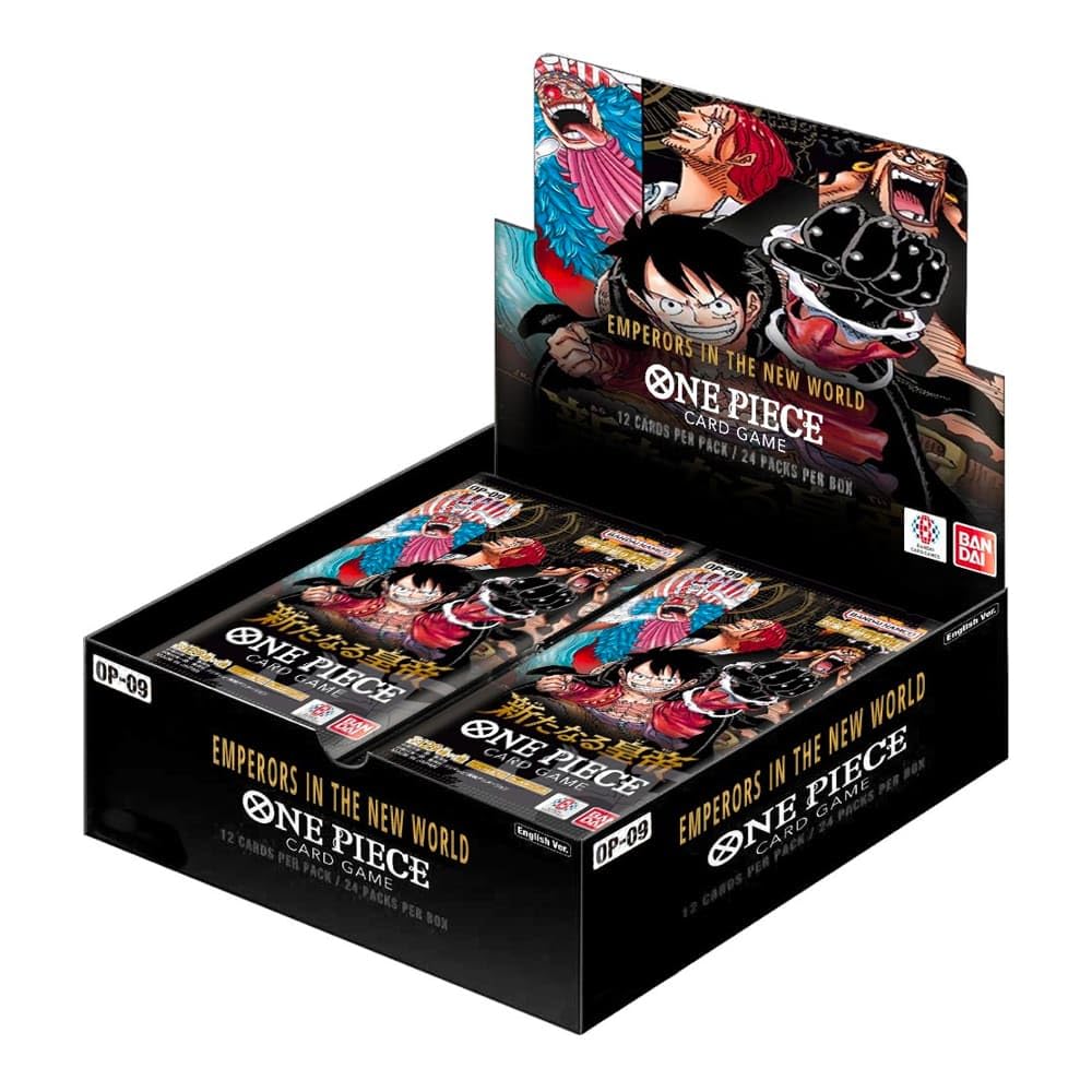 op09 booster box english One Piece Emperors in the New World By BaruZcard and Toploader Toys & Games Variant:Reshiram Short Print Ultra Pro Binder for