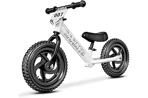 Safe Toddler Balance Bike 2 Year Old | Unique Customizable Plate