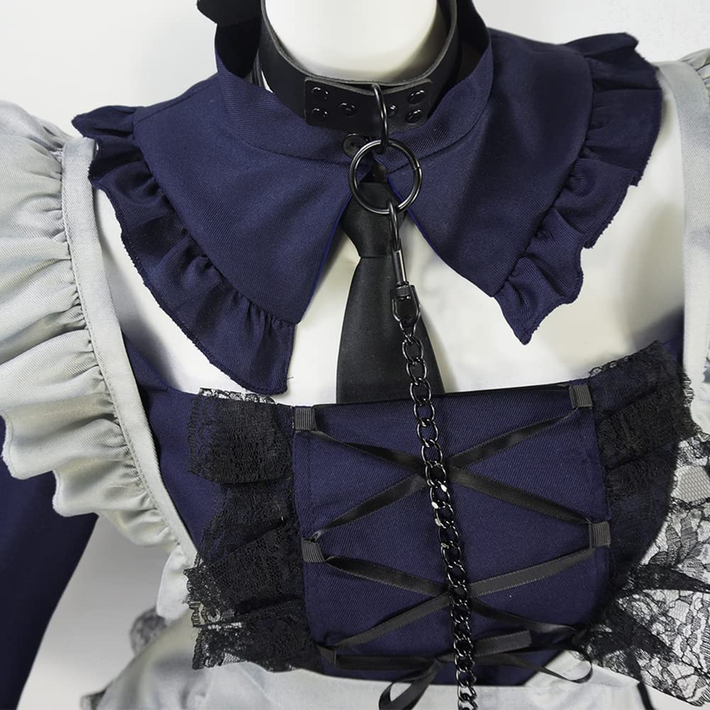 Kitagawa Marin Cosplay kostium pokojówki Kitagawa Marin, sukienka do odgrywania ról, na Halloween, karnawał, imprezę, kostium
