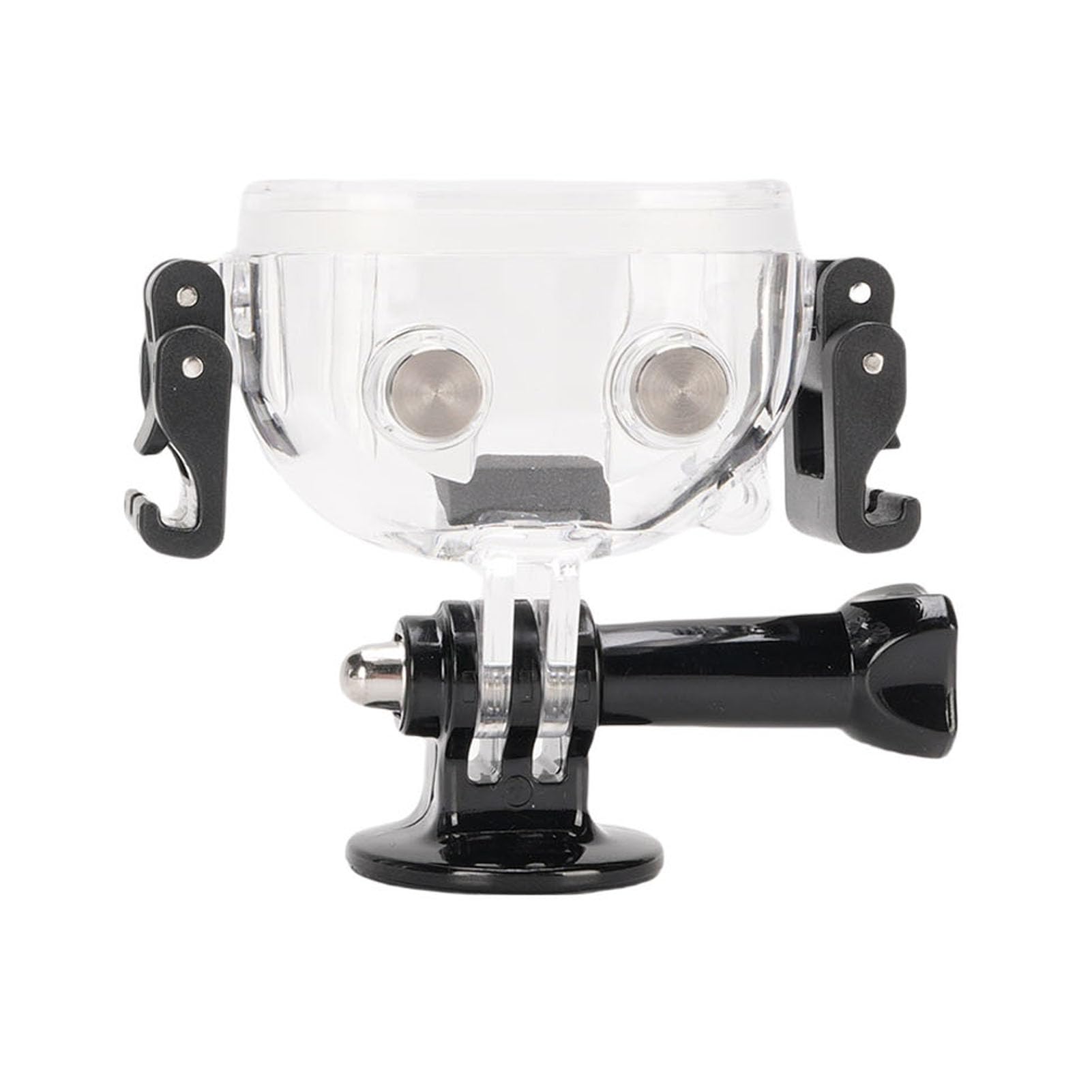Generic Custodia Subacquea Antipioggia per Action Camera X3 Custodia Subacquea con Obiettivo Ad Alta Definizione per L'acquisizione di Pellicole Trasparenti