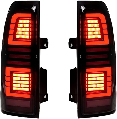 Miniatura 2 de Luces traseras LED mejoradas para automóvil, luces traseras LED modificadas, luces traseras de freno, luz de estacionamiento compatible con Prado