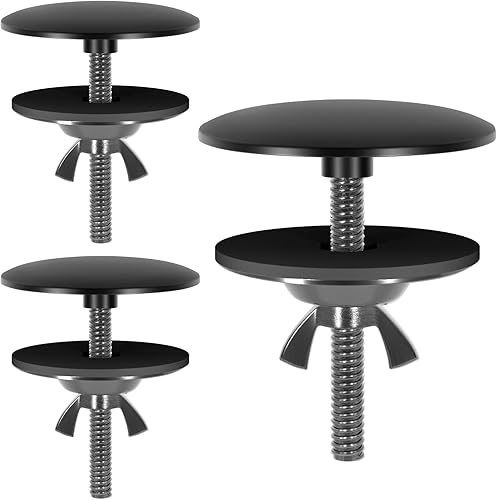 Juego de 3 fundas para orificios para fregadero de cocina de 2 pulgadas, tapón de orificio para grifo de acero inoxidable, tapa de orificio para