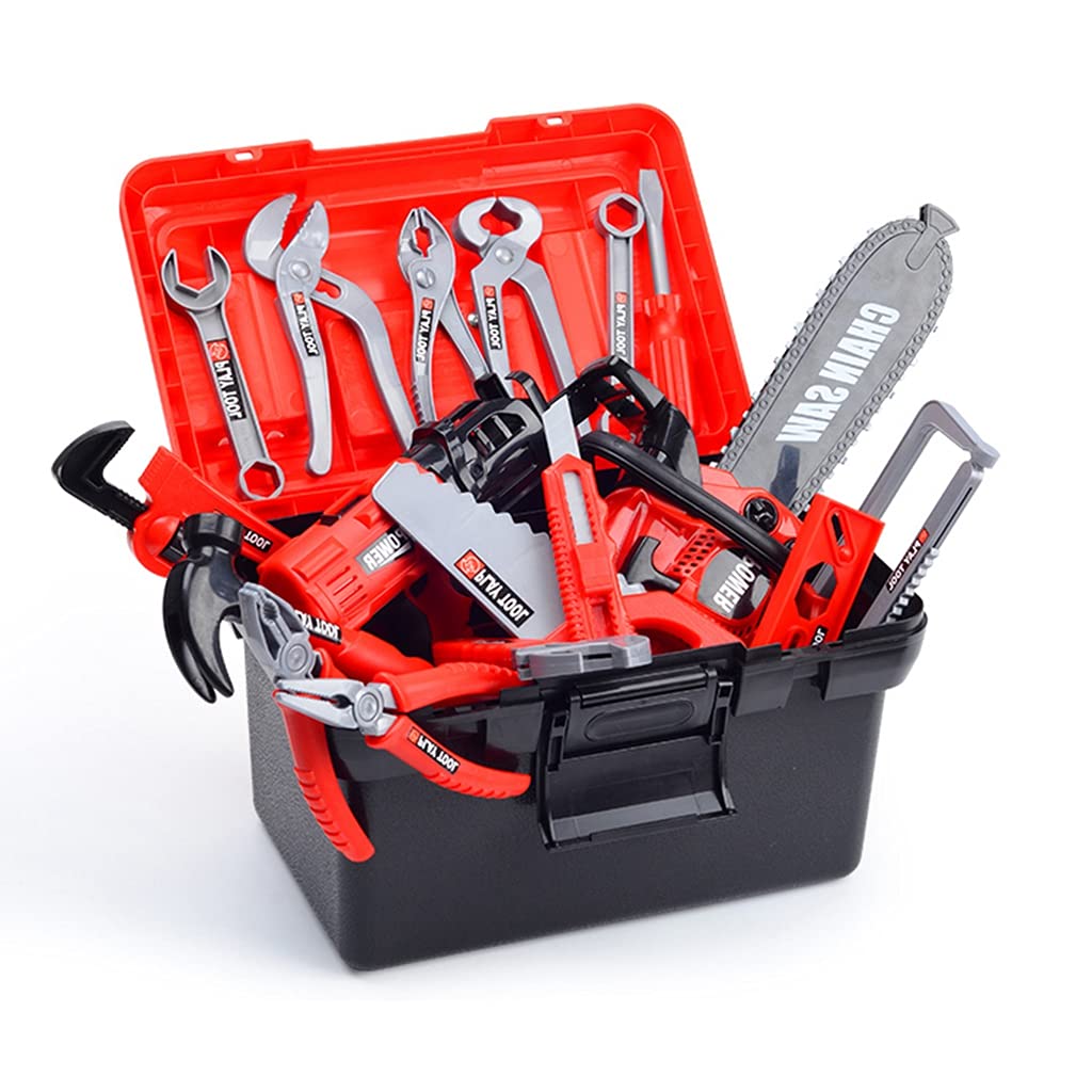 Amazon | WXIK おままごと 大工さん 修理キット 工具おもちゃセット