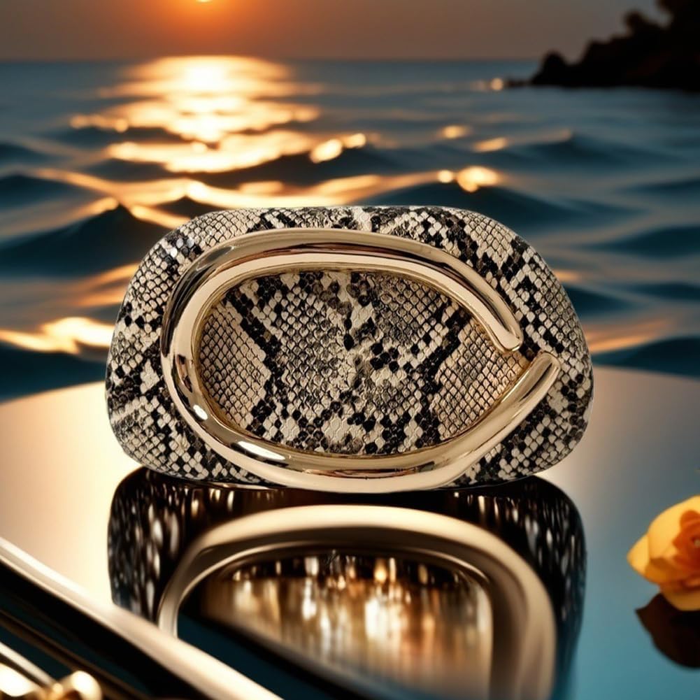 Acrylic Clutch Purse for Women Classic Round Acrylic Evening Handbag Vintage Metal Handlebars Bag for Wedding Party Prom - Image 3