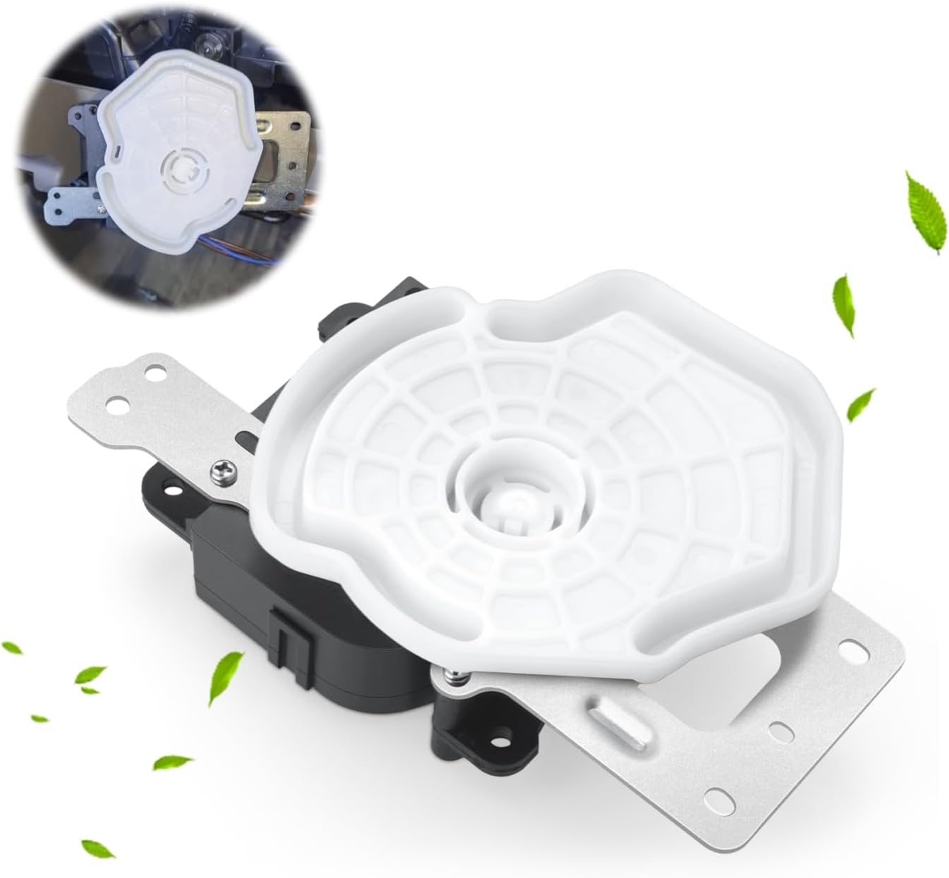 Heater Air Blend Door Actuator Fits for Honda Civic 2006 2007 2008 2009 2010 2011 HVAC Heater Blend Door Actuator Replacement 79140-SNA-A01, 604-879