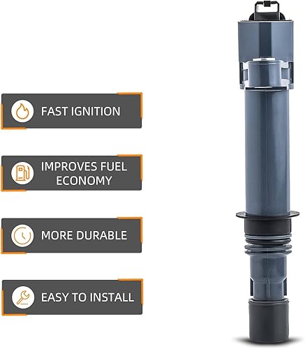 Miniatura 5 de DEAL Paquete de bobinas de encendido, compatible con Dodge Dakota Durango Ram 1500 - Jeep Commander Grand Cherokee - Chrysler Aspen - Mitsubishi