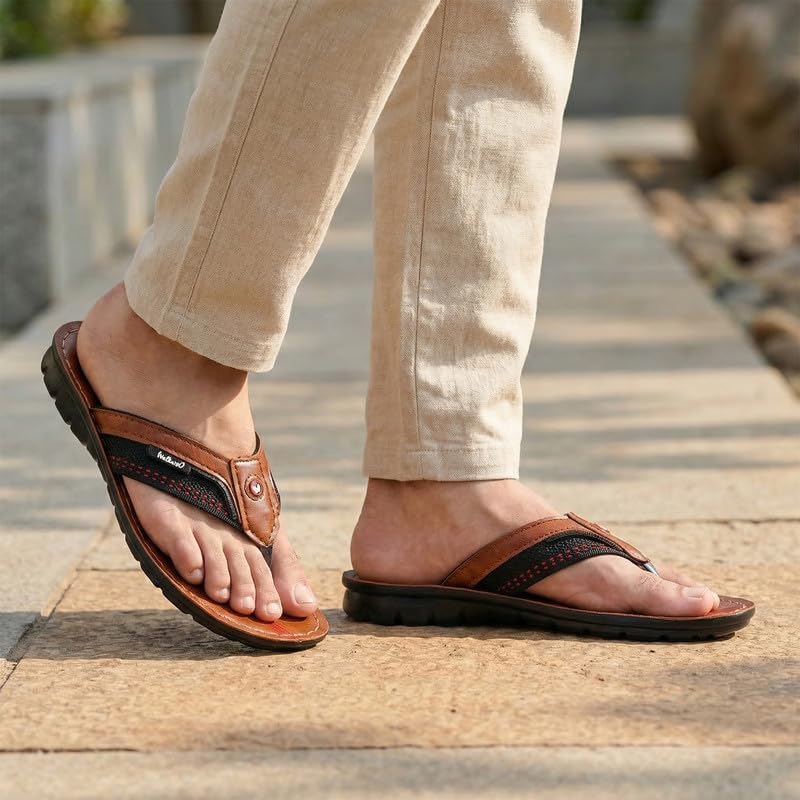 Image of WALKAROO W1030 Mens casual wear and regular use sandals for indoor & outdoor