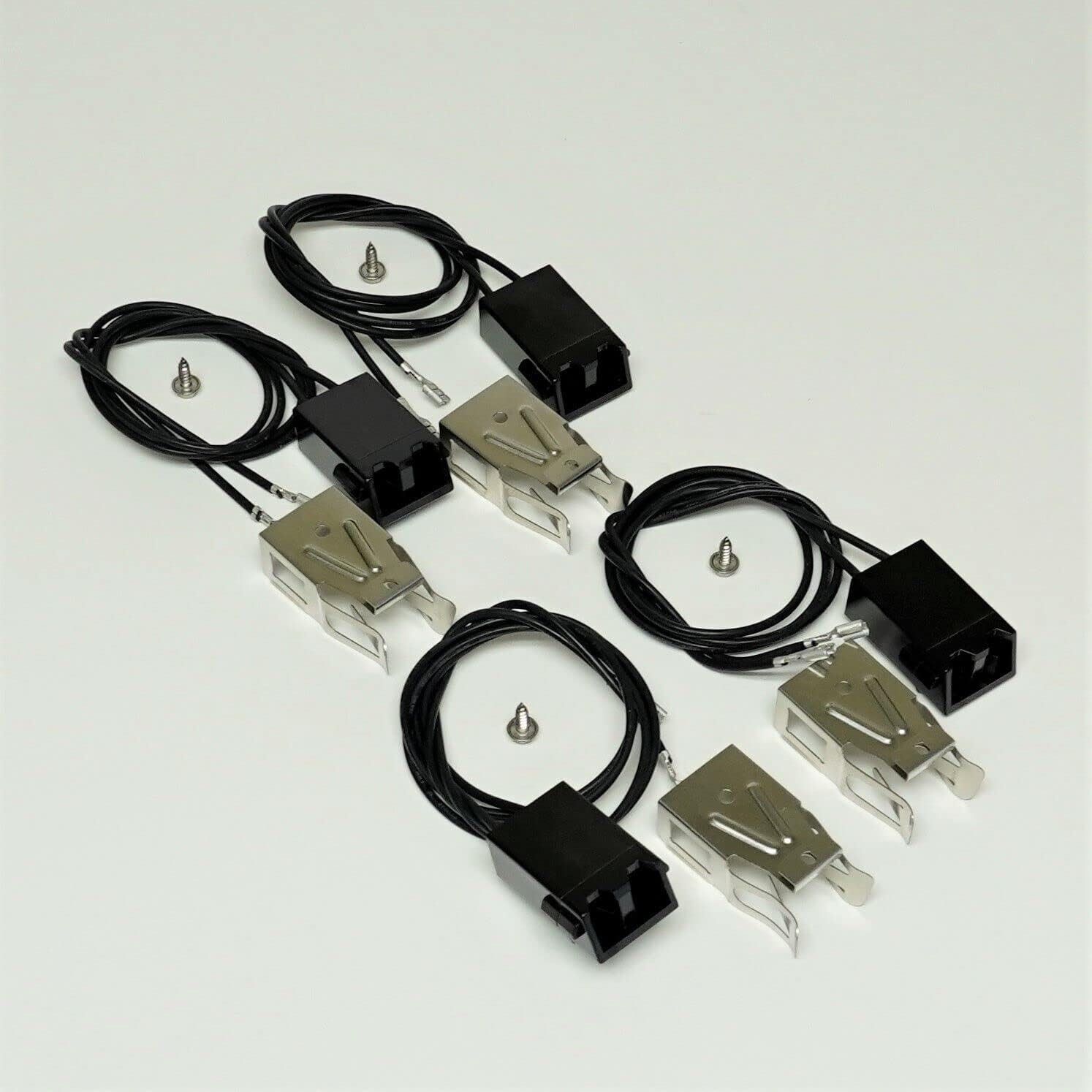 for WB2X8228 Range Stove Burner Receptacle Kit Package of 4 Replacement for GE