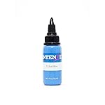 Intenze Tyler Blue Tattoo Ink 1oz with Excellent Long-Lasting Opacity, Made in USA, Exceptional Skin Coverage, Sterilized and Direct from The Manufacturer.