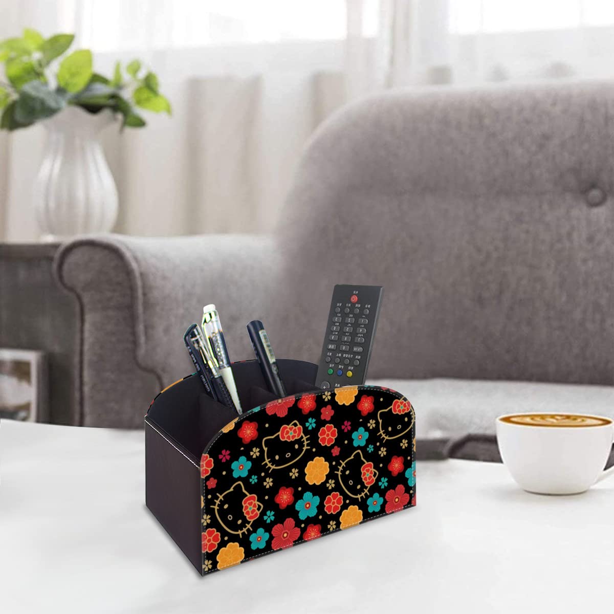 Amazon｜PUレザー リモコンラック ハローキティ hello kitty ボックス