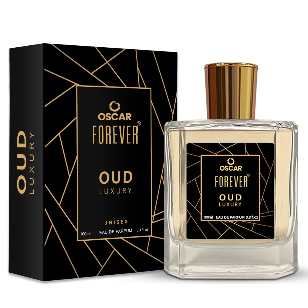 Oscar Forever OUD Luxury Eau De Parfum Unisex, 100ml | Long Lasting Perfume for Men & Women | Premium Luxury Fragrance Scent | Aromatic Blend of Rose, White Floral, Musky | Long Lasting Smell
