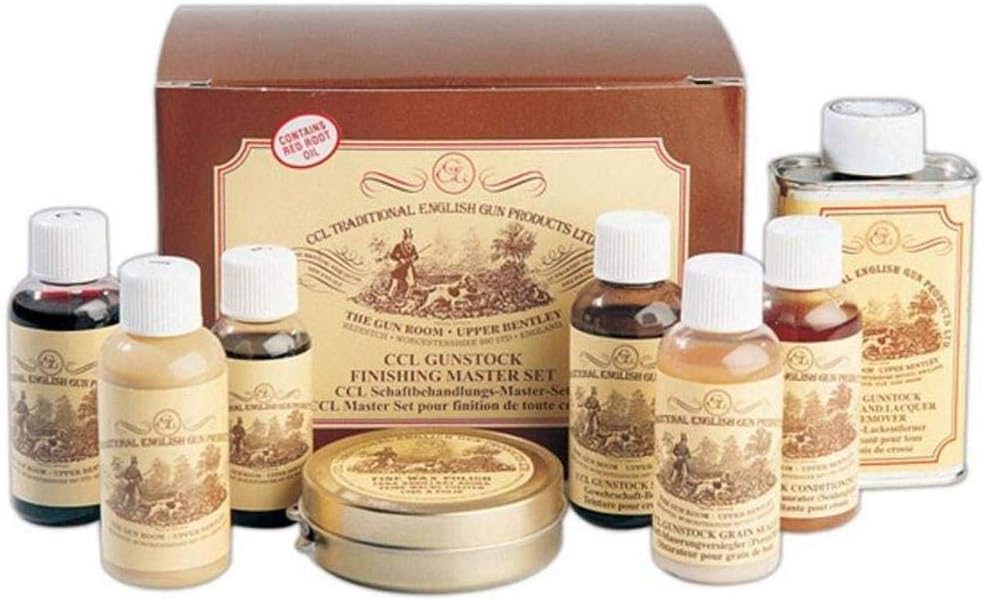 CCL Gunstock Finishing Master Set for shotgun rifle stocks and fore