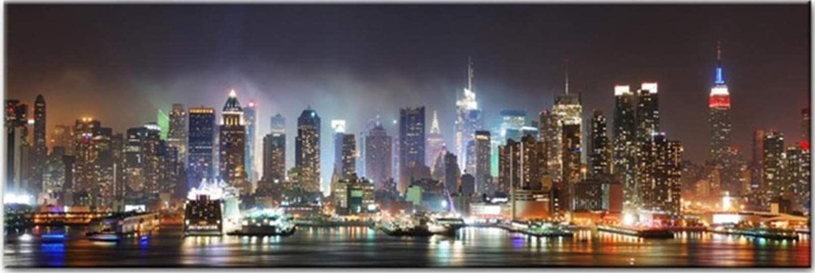 Peinture Diamant Scène de nuit de New York déco murale
