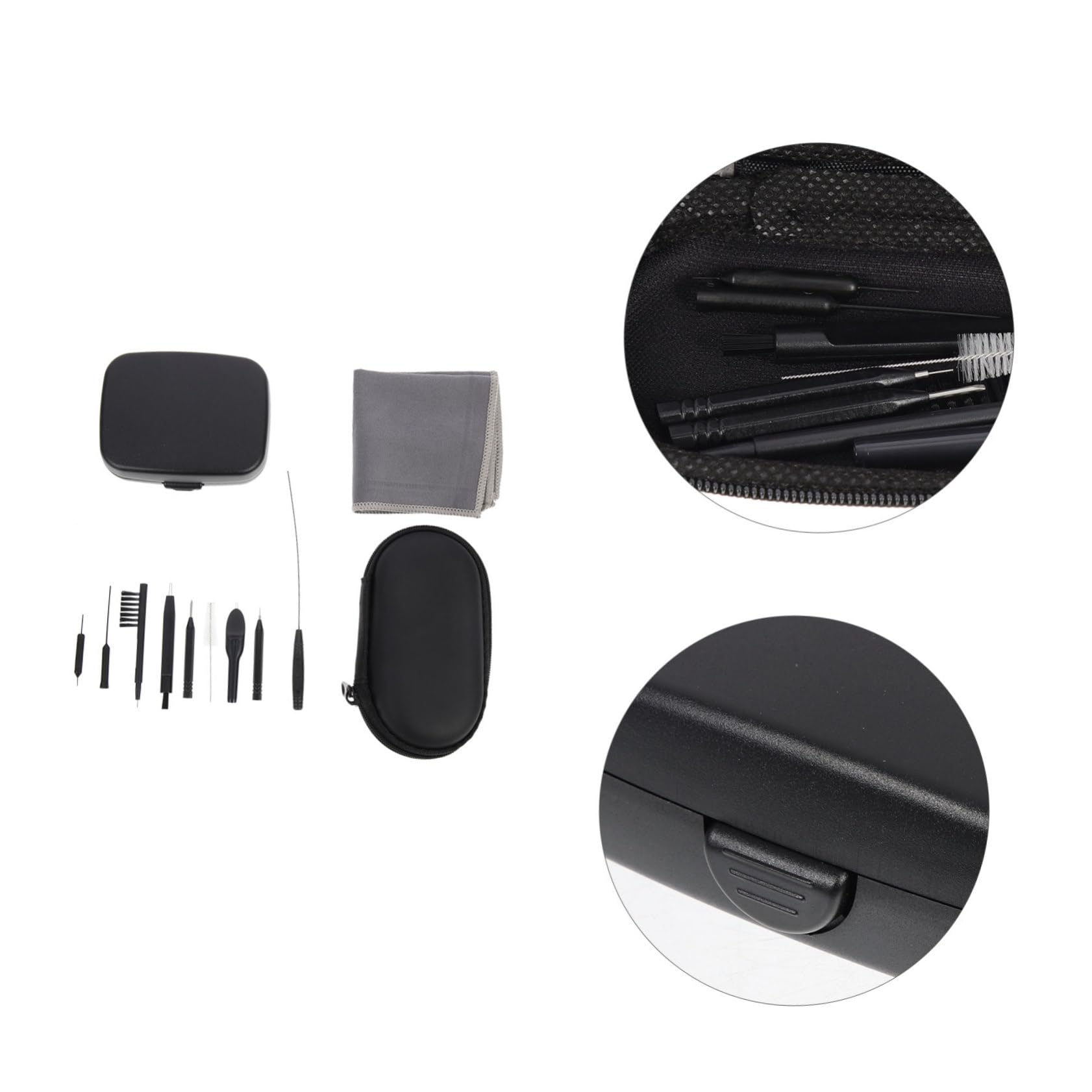 Baluue 3sets Strumenti Di Pulizia Per Accessori Acustici Kit Di Pulizia Riutilizzabile Per Auricolari e Amplificatori Portatili Profonda e Veloce