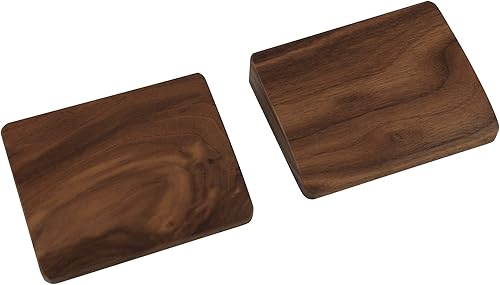 Miniatura 7 de Reposamuñecas ergonómico de madera maciza nogal para Keychron Q10
