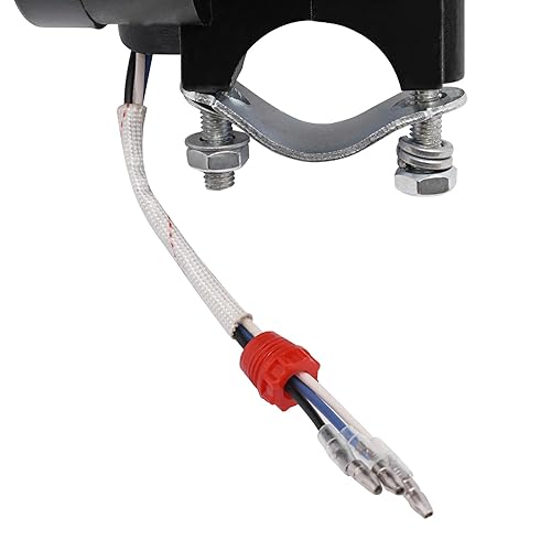 Miniatura 7 de Motor de motor de gas de 2 tiempos de 80 CC para bicicleta motorizada de un solo cilindro refrigerado por aire, motor de gasolina negro, motor de