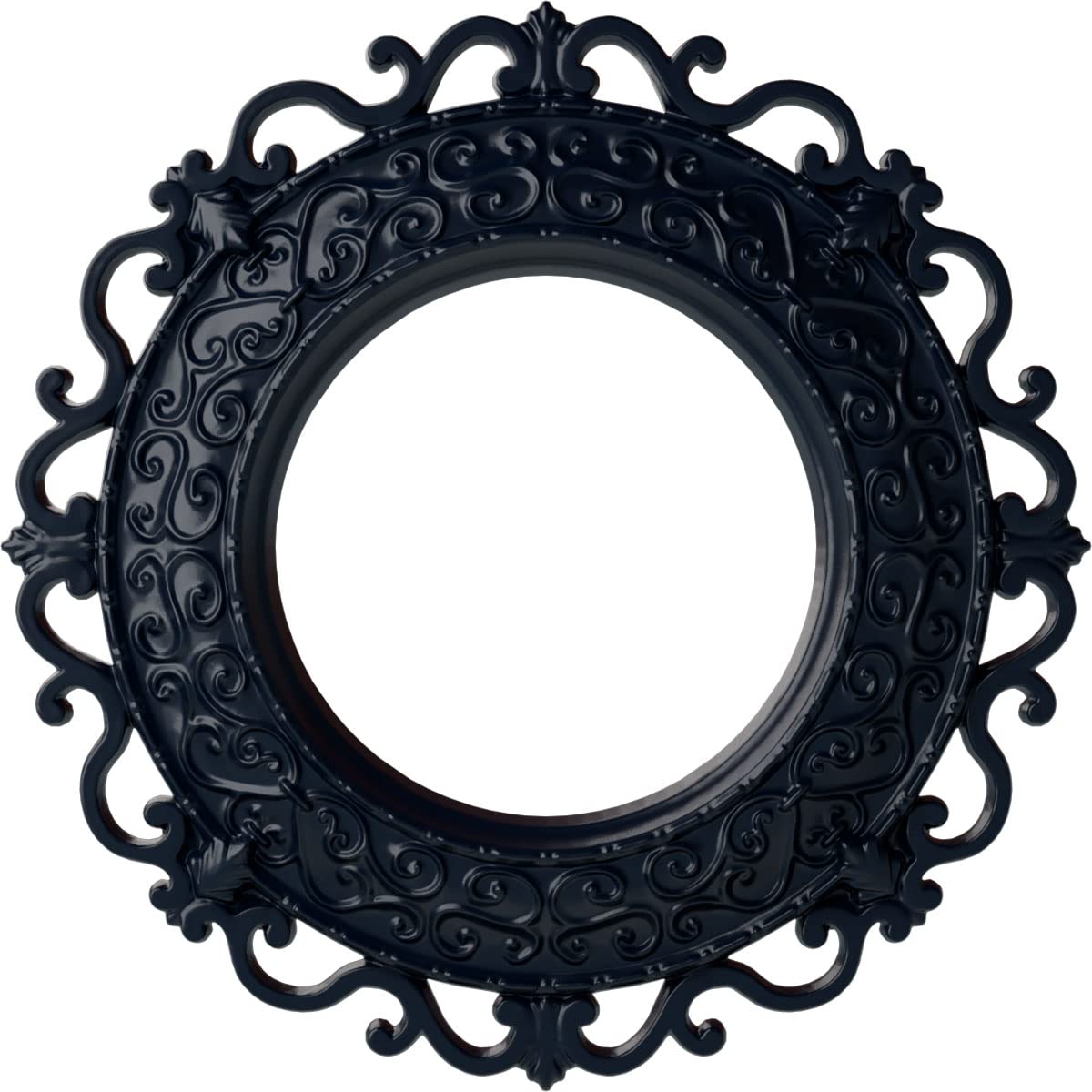 13 1/4"OD x 6 5/8"ID x 1 1/8"P Orrington Ceiling Medallion (Fits Canopies up to 6 5/8"), Hand-Painted Athenian Green — Amazon image 32