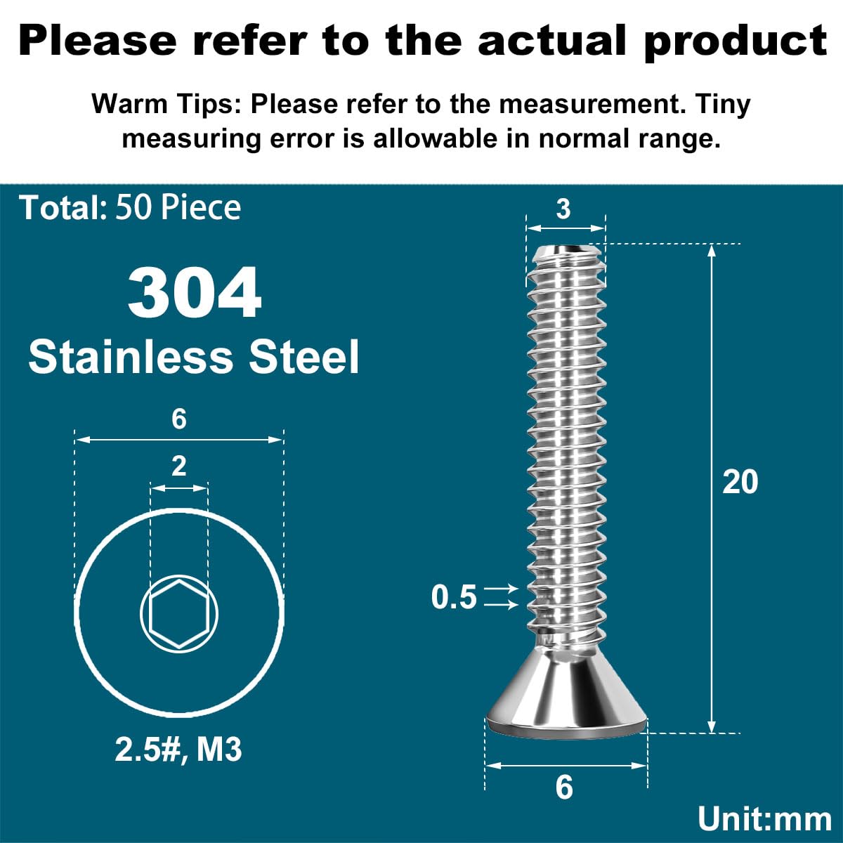 Drenky M3 Bolts - Image 2