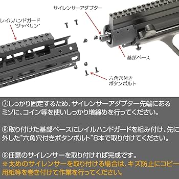 Amazon | [LayLax][ステアーHC M-LOK ジャベリン ハンドガード