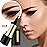 evpct 2Pcs Natural Black Eyeliner Cream Gel Eyeliner Pencil, Black Eye Liner Pencils for Older Women, Waterproof Eyeliners Pencil for Witch Halloween Goth Make up set, Eyeshadow Palette lapiz de ojos